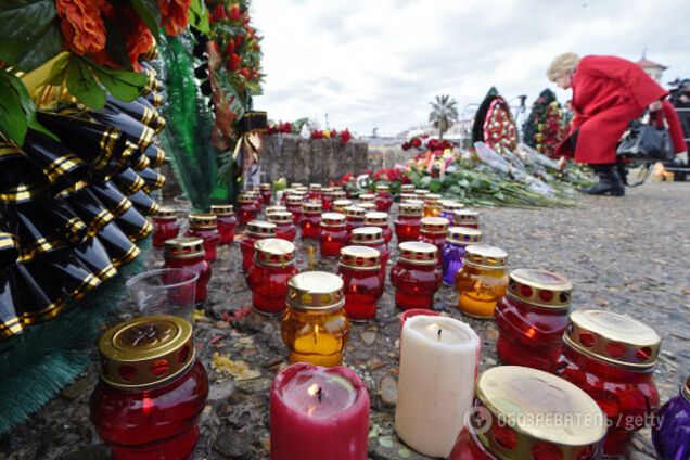 Место крушения Ту-154