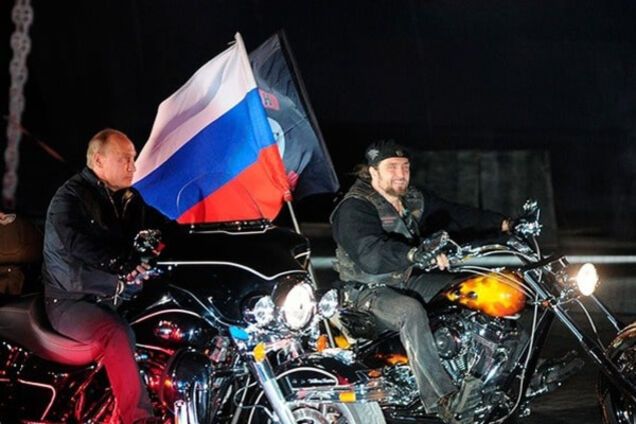 Владимир Путин и Александр Залодостанов (Хирург)