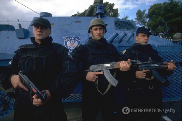 полиция Черногории