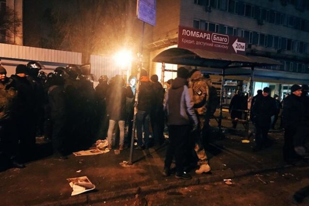 Потасовки возле КПИ