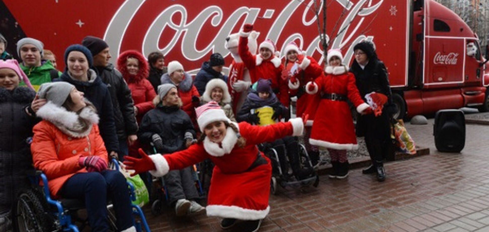 В центре Киева организовали яркий праздник для особенных детей