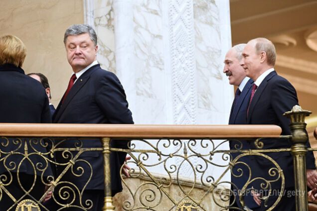 Владимир Путин, Александр Лукашенко, Петр Порошенко,