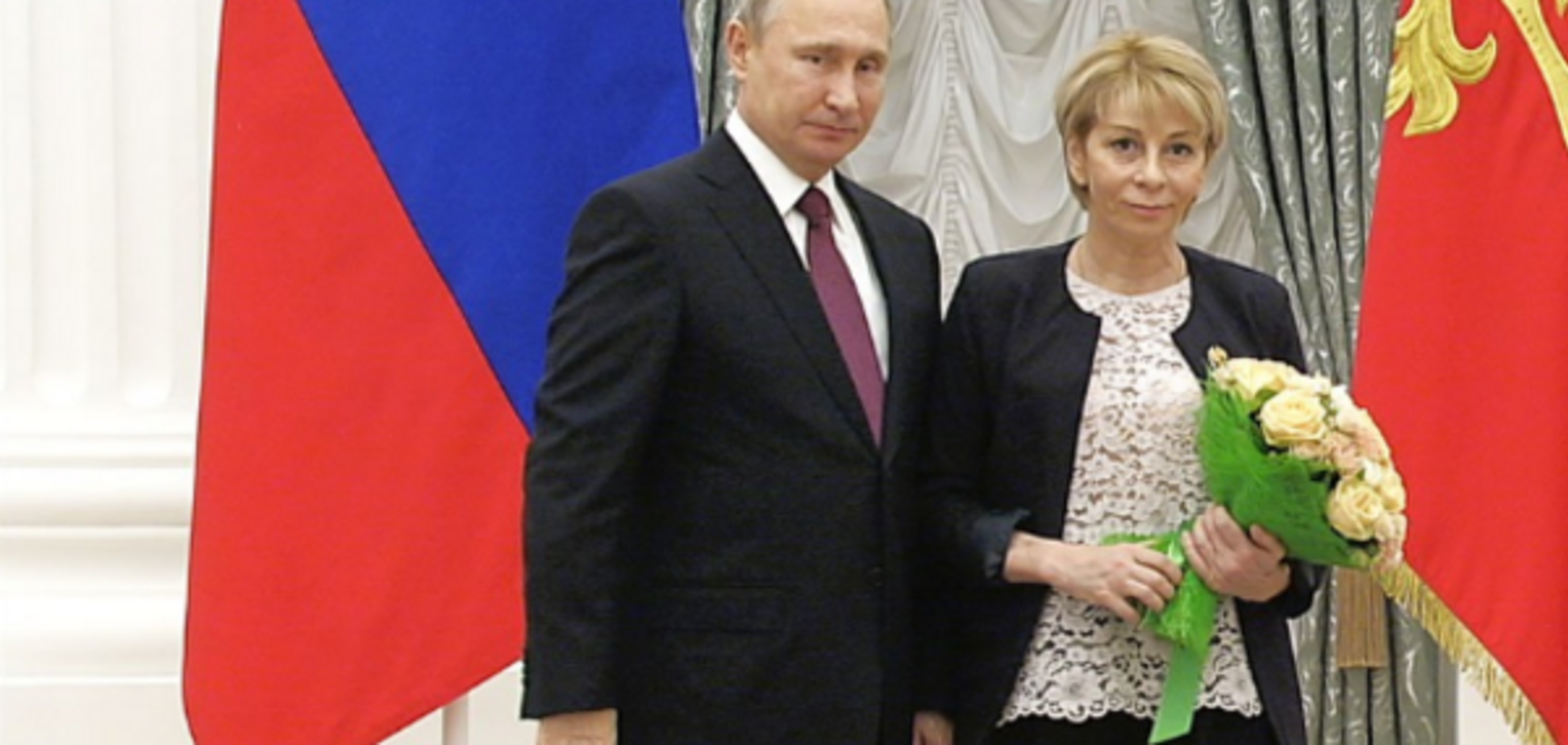 Владимир Путин и Елизавета Глинка