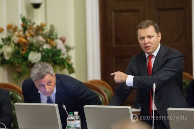 Инцидент между Юрием Бойко и Олегом Ляшко