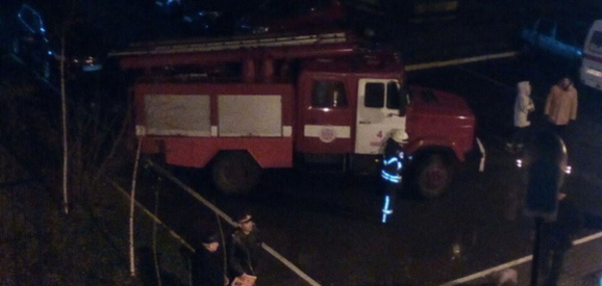 Пожар в Одессе