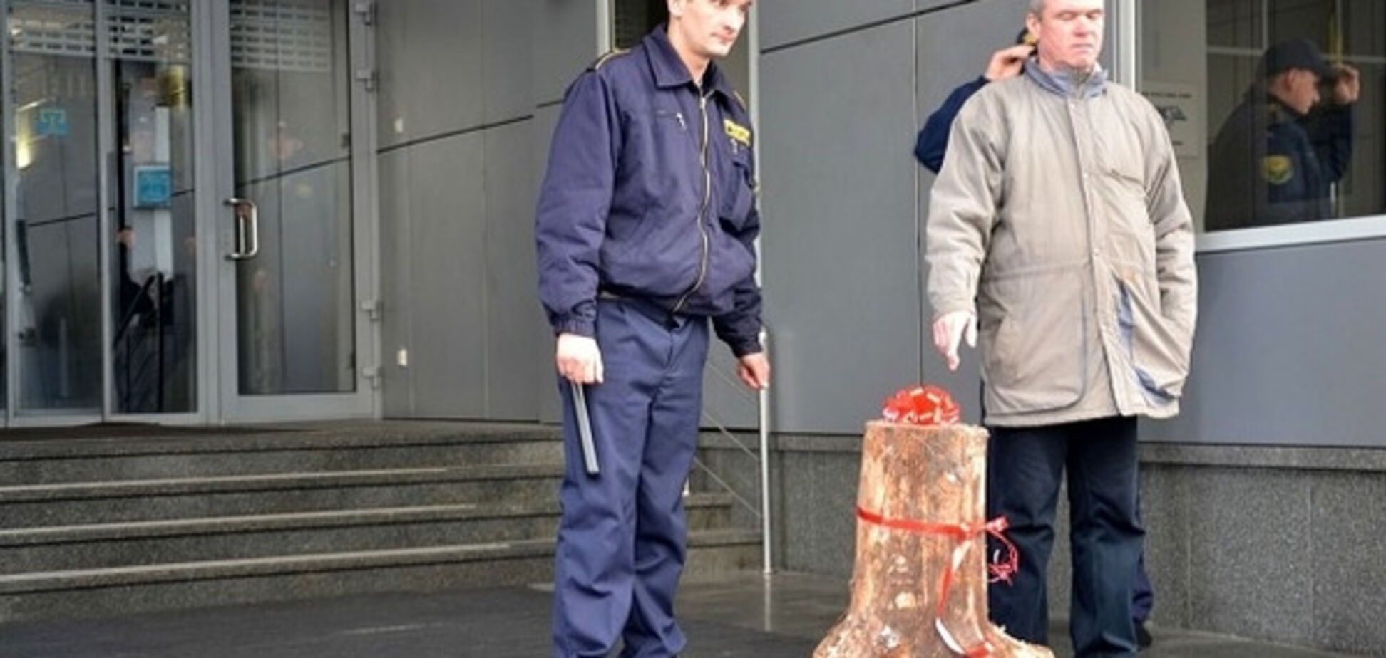 Акция протеста против \'Укрзалізниці\'