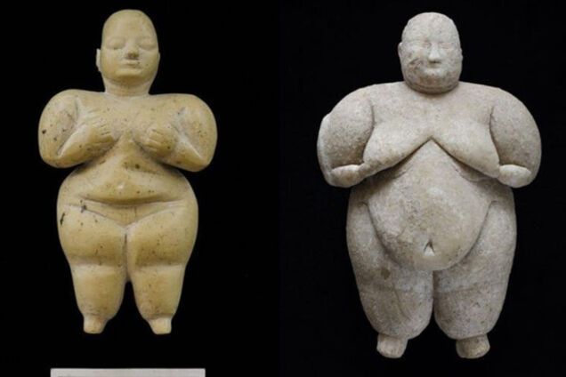древние статуэтки нагих женщин