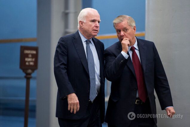 Джон Маккейн и Линдси Грэм