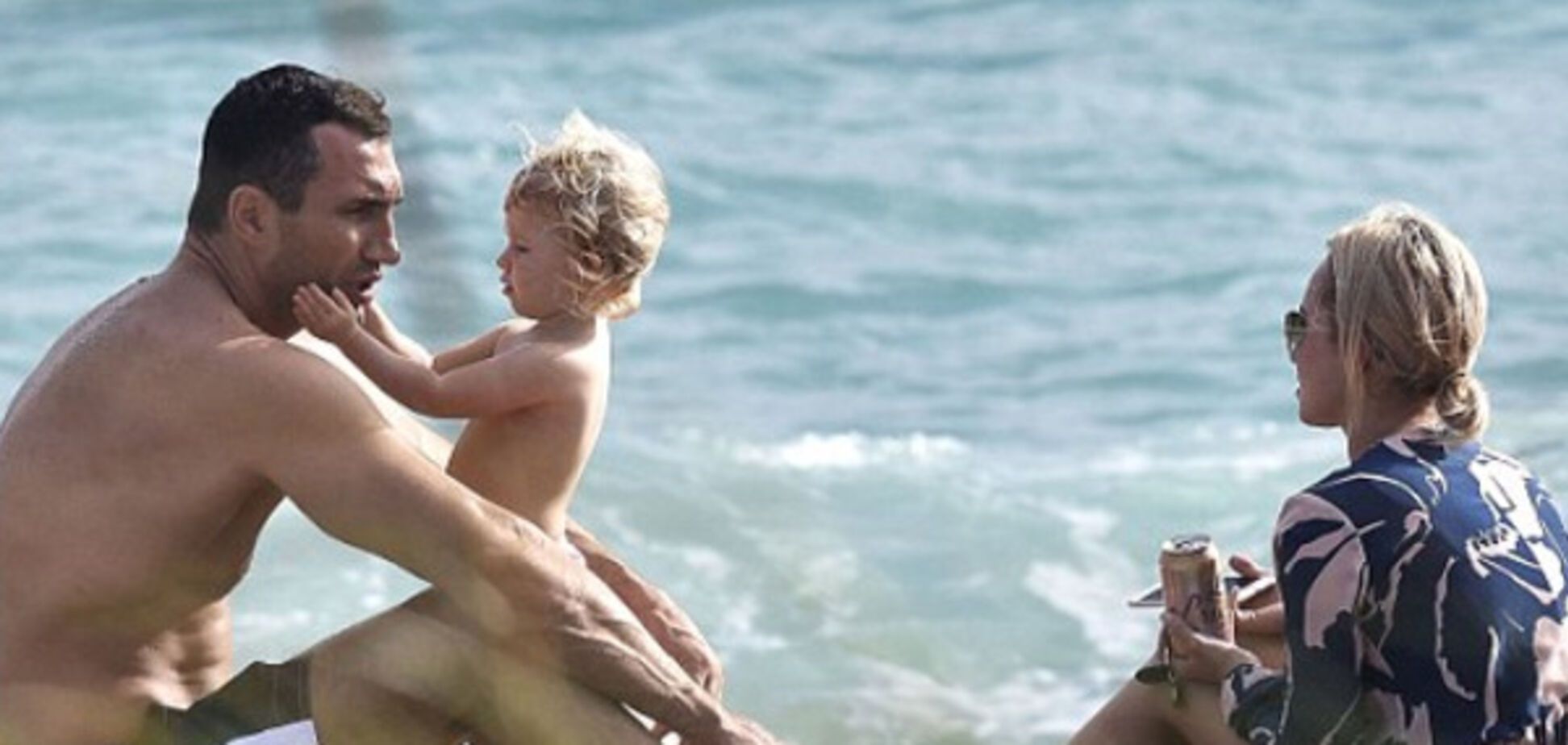 Кличко с семьей в Майами