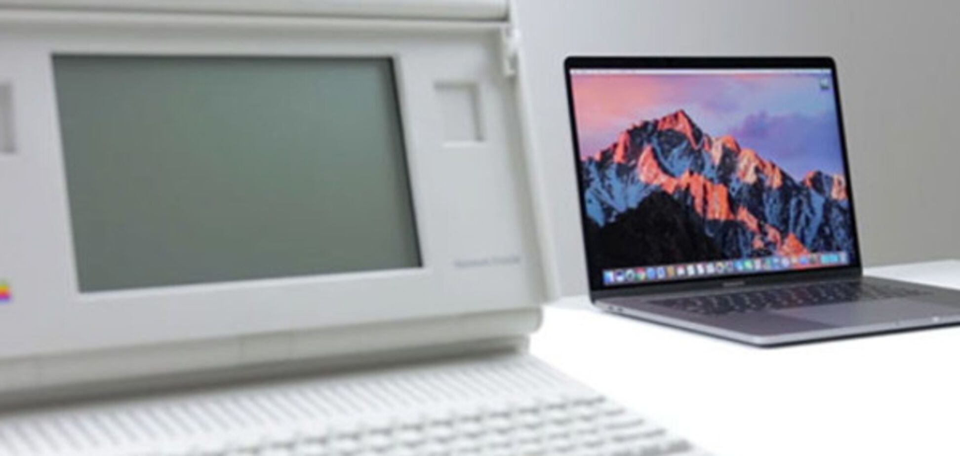 27 лет разницы: первый ноутбук Apple против последнего 