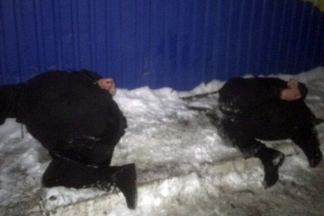 Задержанные участники банды