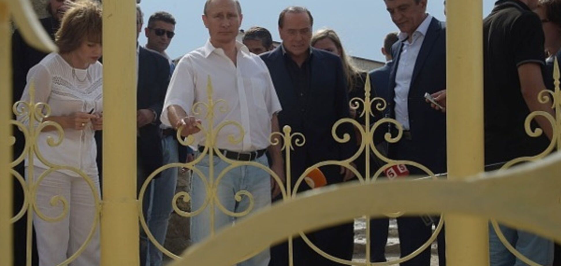 крым путин берлускони