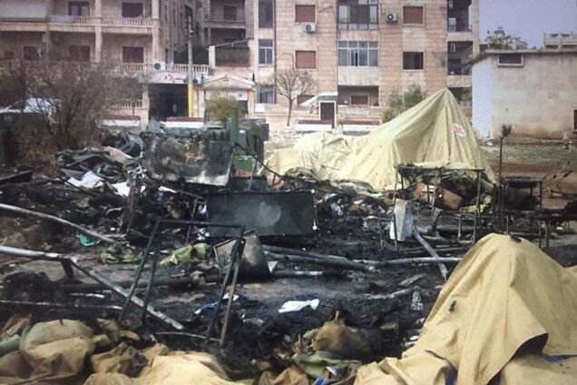 Обстрел Алеппо