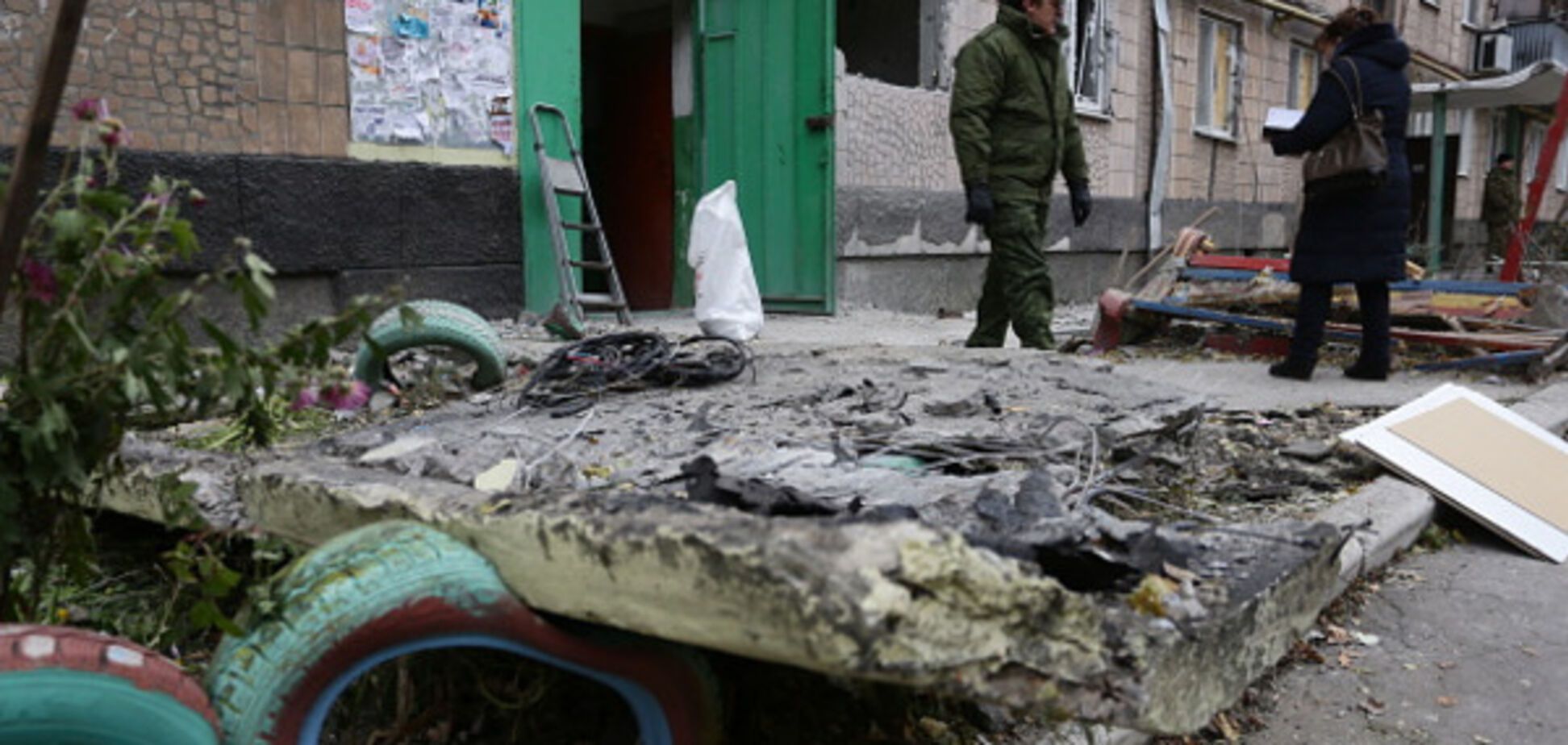 Обстрелы на Донбассе