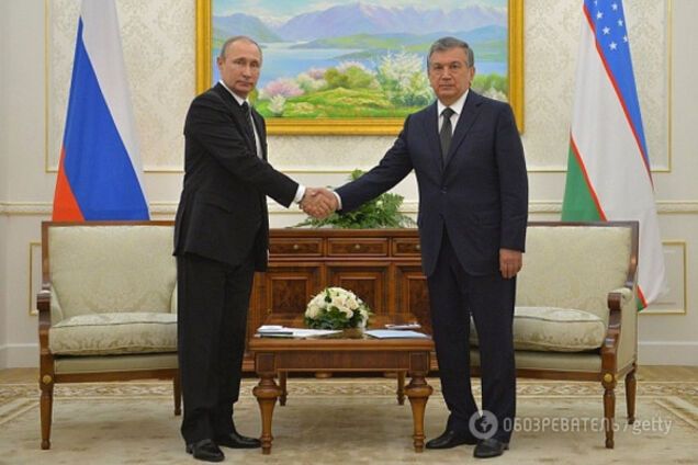 Путин и Мирзиеев