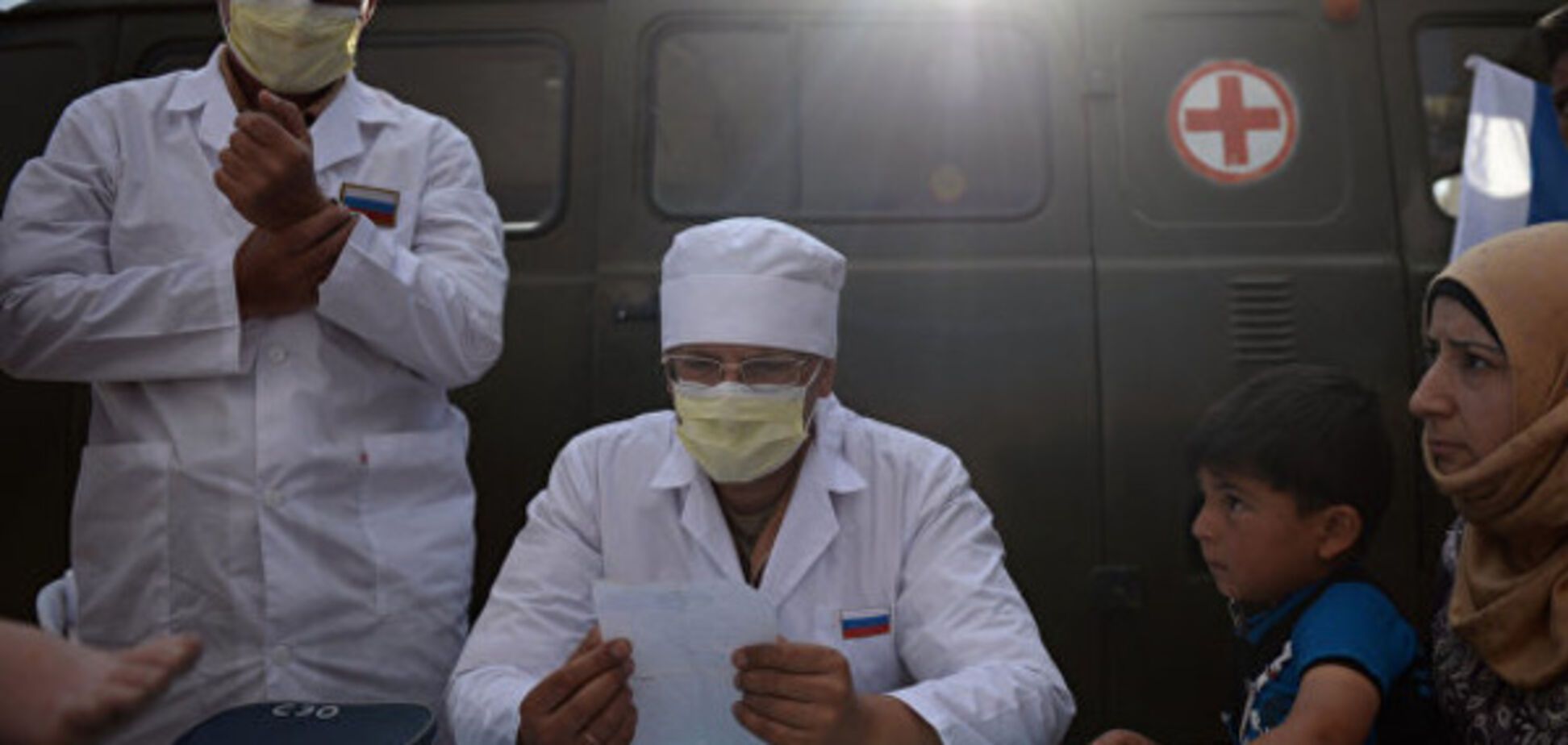 Российские врачи в Сирии