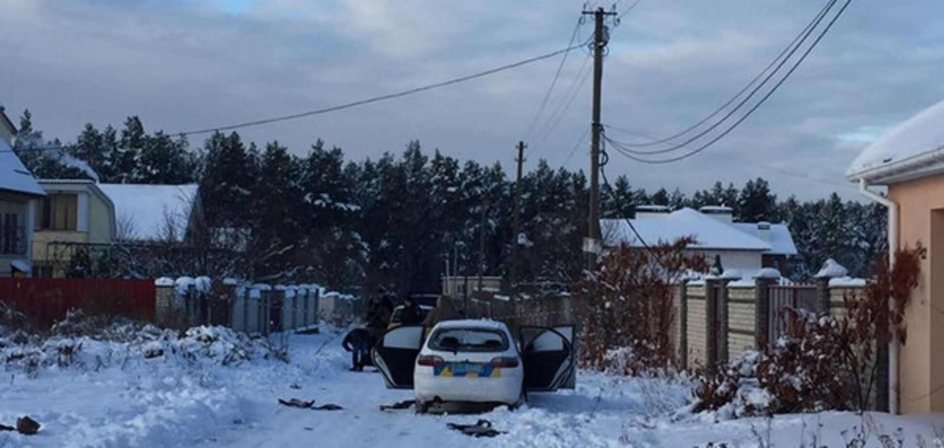 Перестрелка полиции в Княжичах