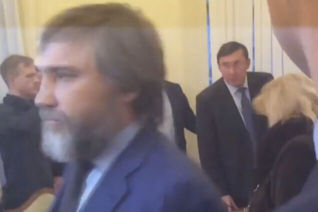 Вадим Новинский и Юрий Луценко