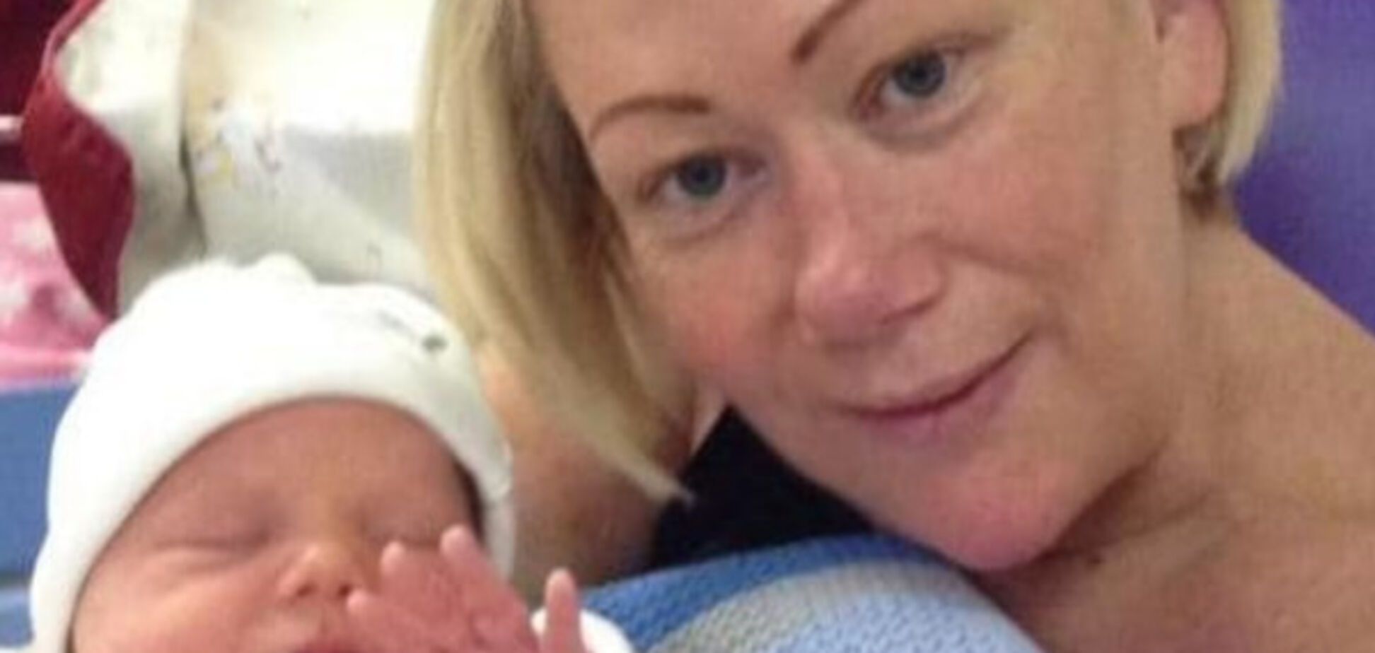 Джули Брэдфорд с внуком