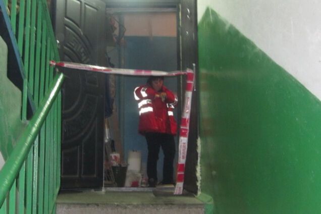 квартира, где были закрыты дети