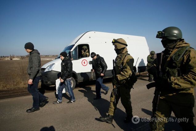 Обмен пленными на Донбассе