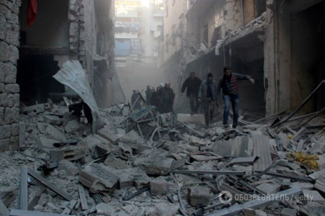 Обстрелы Алеппо