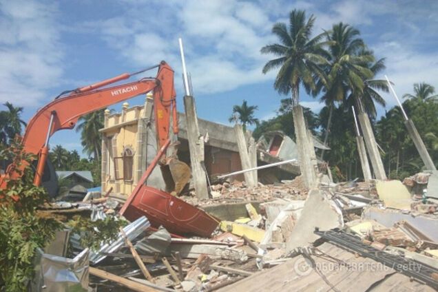 Землетрясение в Индонезии