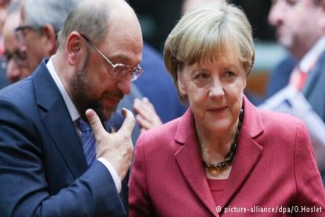 Опитування: Шульц зрівнявся за популярністю з Меркель