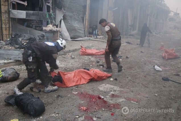 Авиация Асада сбросила на Алеппо бомбы с хлором: более 45 убитых и 230 раненых