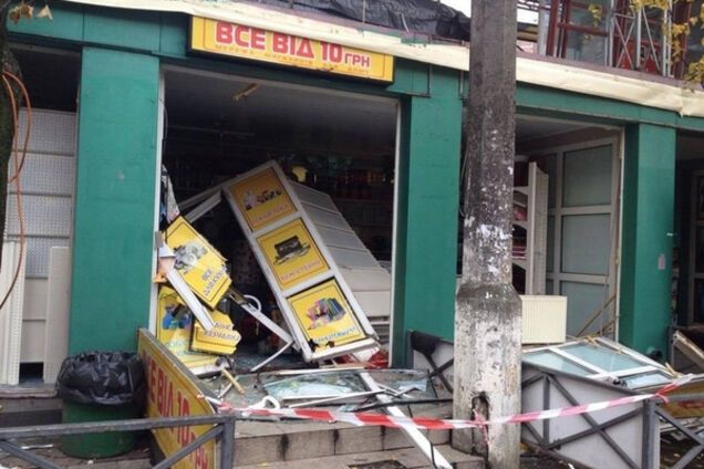 демонтаж киосков