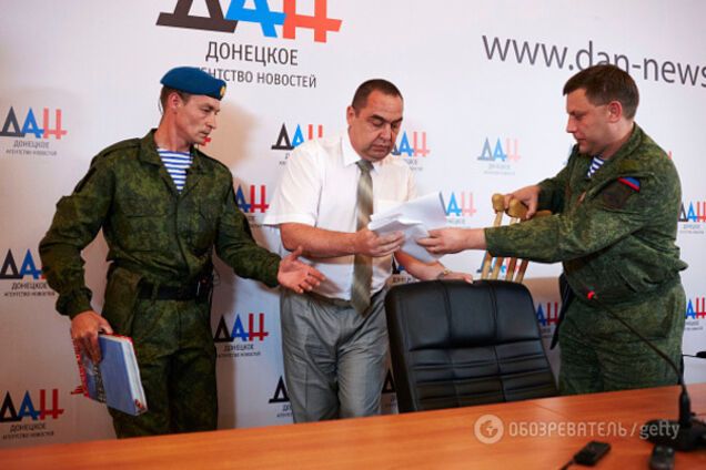 Игорь Плотницкий и Александр Захарченко