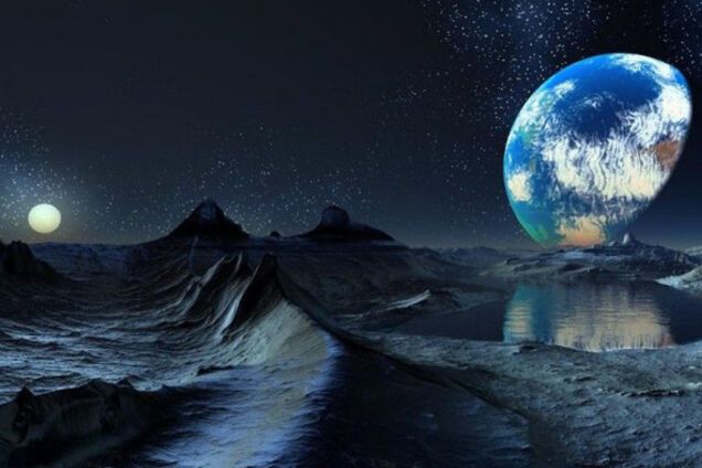 Луна, Земля и Солнце