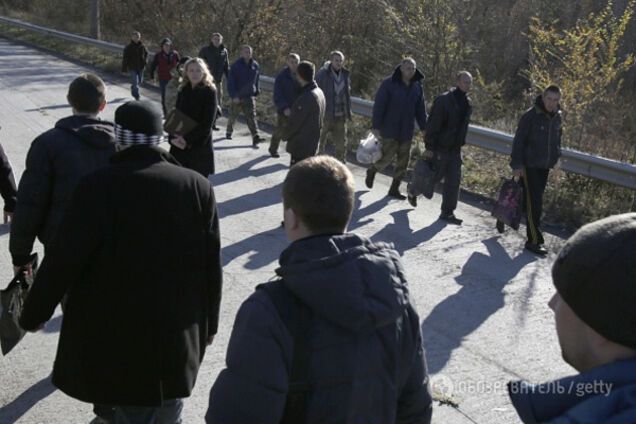 Обмен пленными на Донбассе