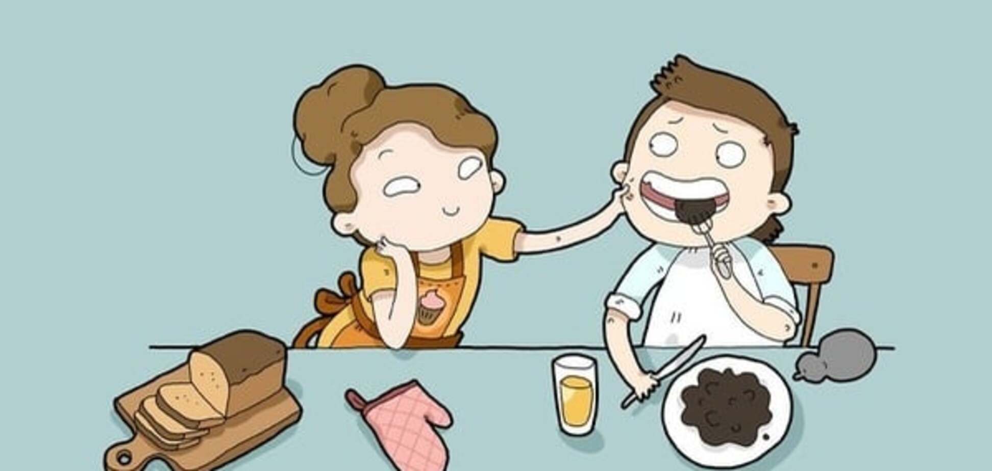 12 причин, почему я его люблю: смешные картинки об отношениях