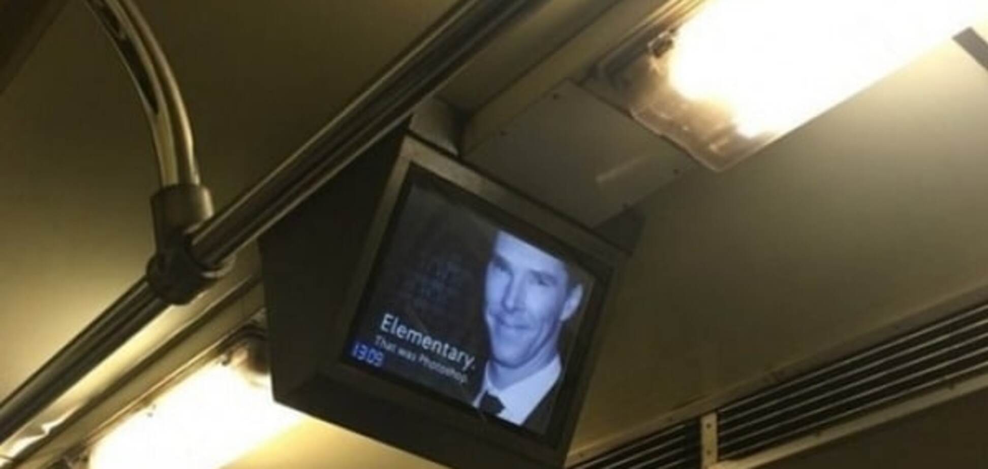 Ответный удар: на мониторах киевского метро появился Шерлок