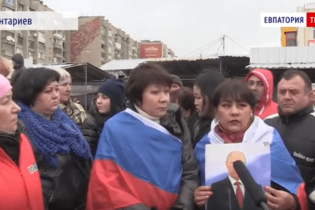 Разъяренная крымчанка об аннексии: убегала от 'бандеровцев', а попала к фашистам