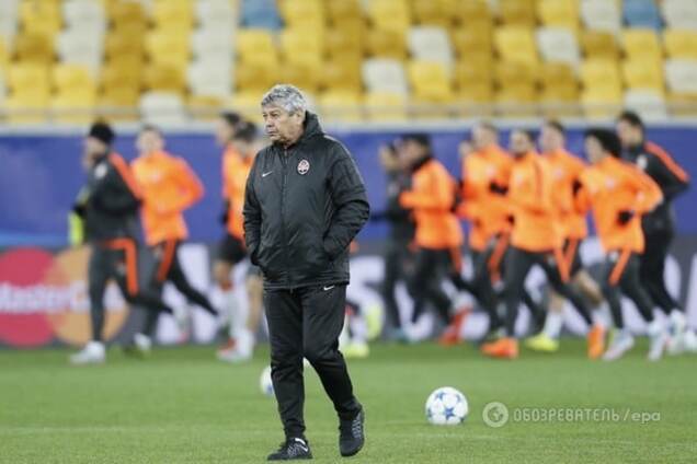 Луческу провел тренировку в стиле Блохина: забавное видео