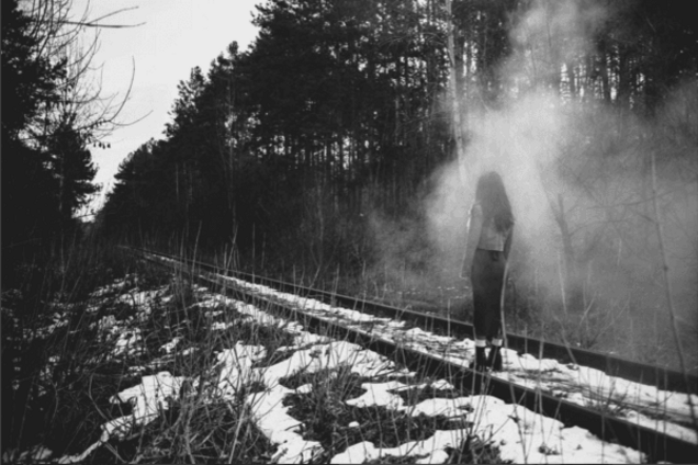 Жена футболиста сборной Украины снялась в 'фильме ужасов': 'мистические' кадры