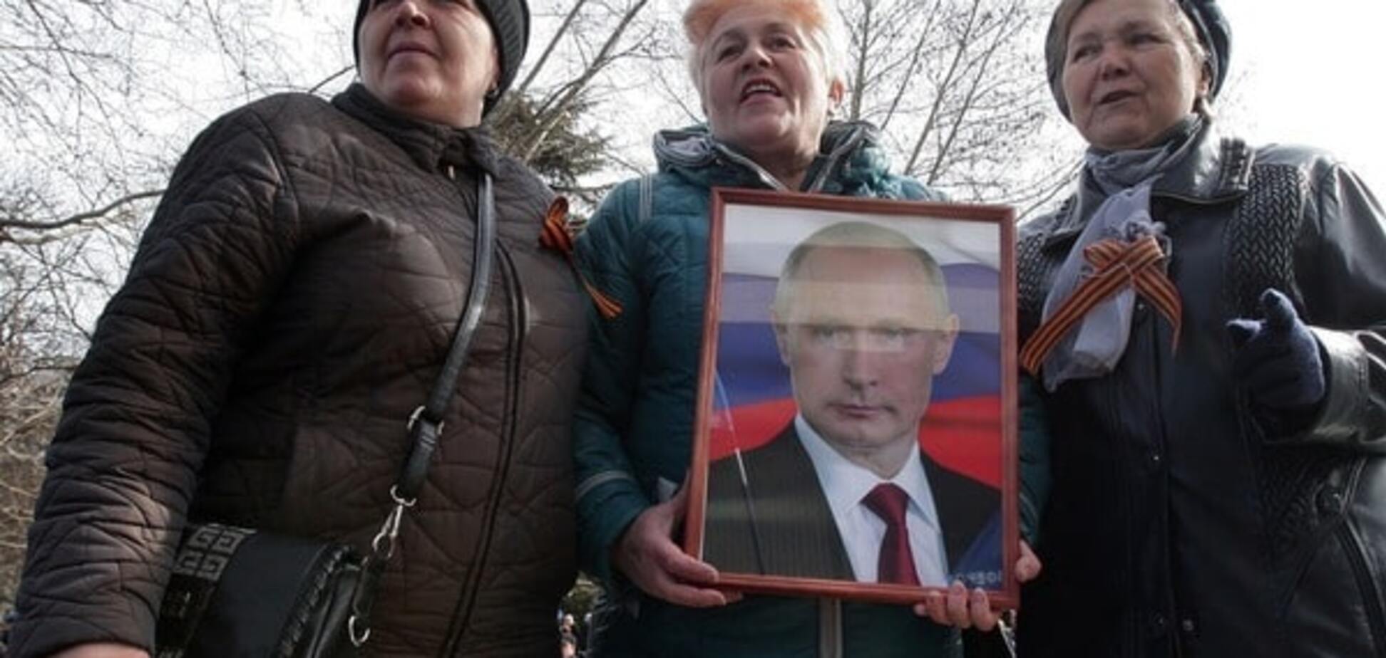 Кількість симпатиків Путіна в Україні зменшилася в п'ять разів - опитування