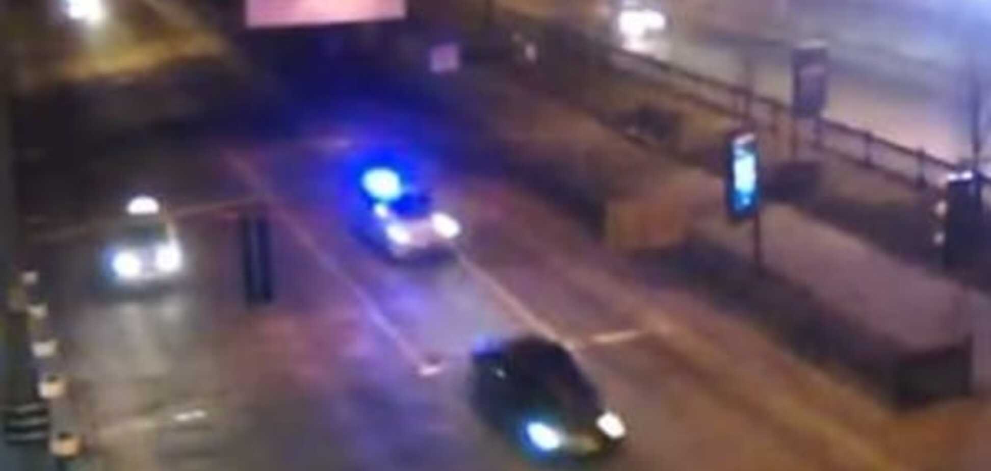 В сети появилось видео кровавой погони за BMW в Киеве