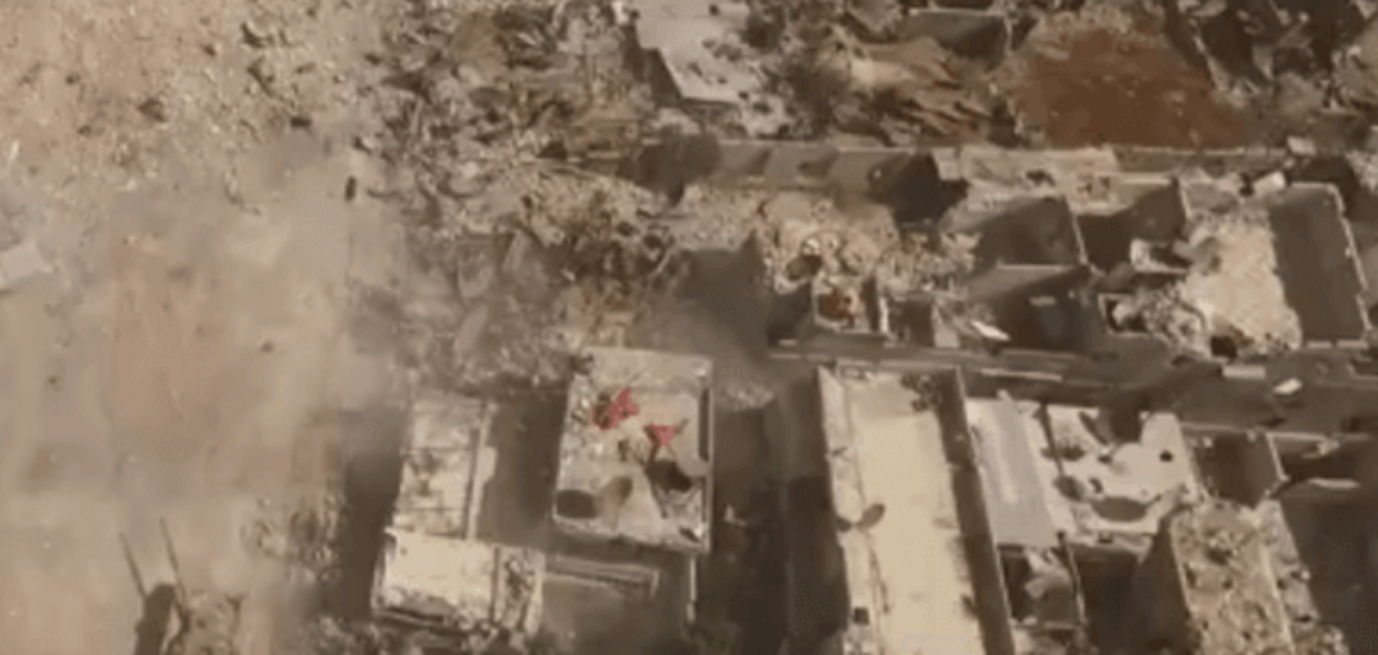 С высоты птичьего полета: в сети появилось видео с руинами сирийской столицы