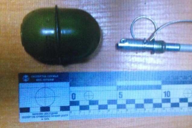 В киевском метро задержали пассажира с гранатой