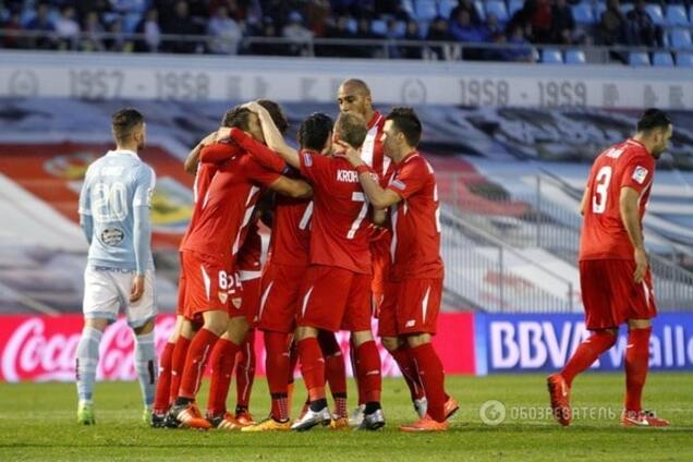 Гол Коноплянки спас 'Севилью' в Кубке Испании: видео момента
