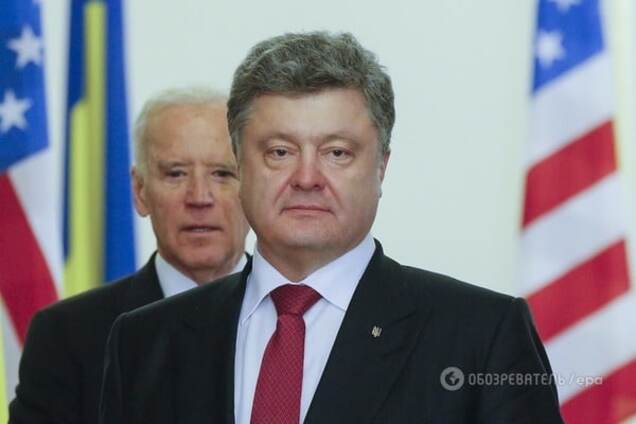 Порошенко и Байден договорились и дальше давить на Россию