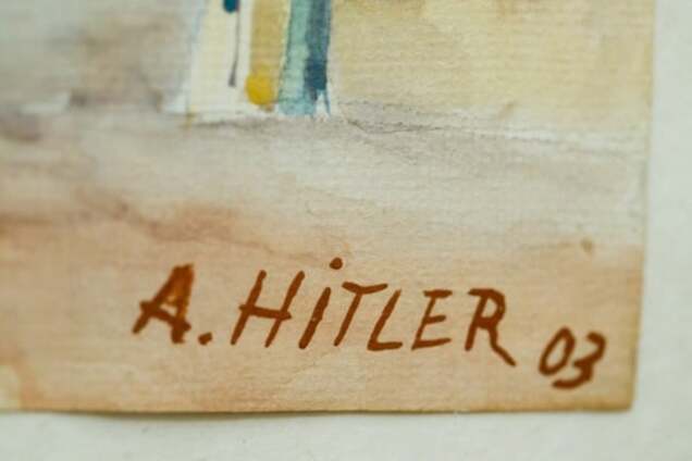 Опубликованы картины Адольфа Гитлера, выставленные на продажу