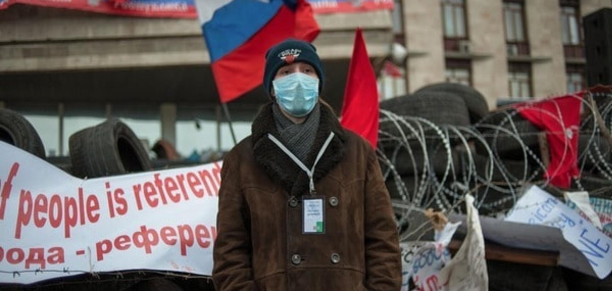 В Праге увидели 'шахтеров', звавших 'русский мир' в Донецк
