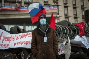 Иллюстрация. Донецк, весна 2014 года