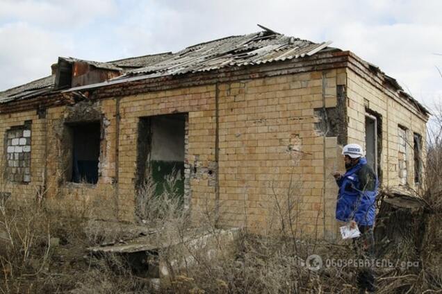 В Зайцево из-за обстрела террористов ранен мирный житель