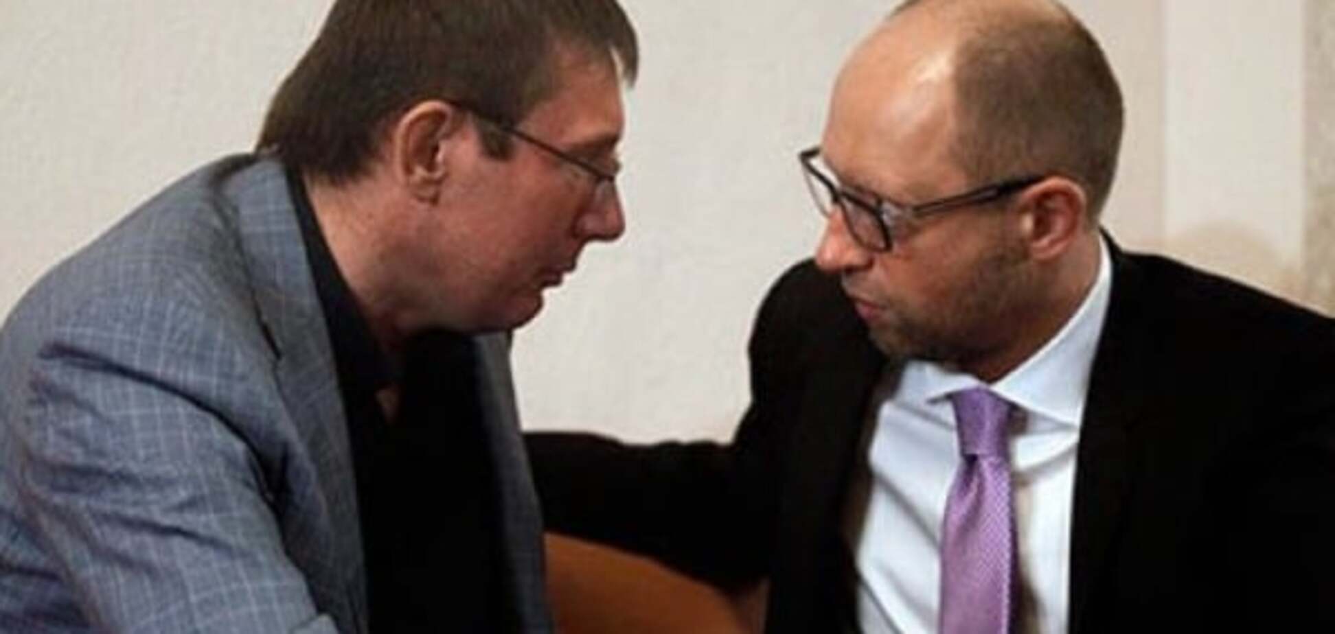 Луценко о политическом кризисе: у Яценюка есть два пути
