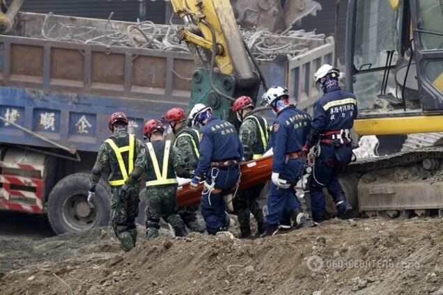 Жертв землетрясения на Тайване уже 87 человек